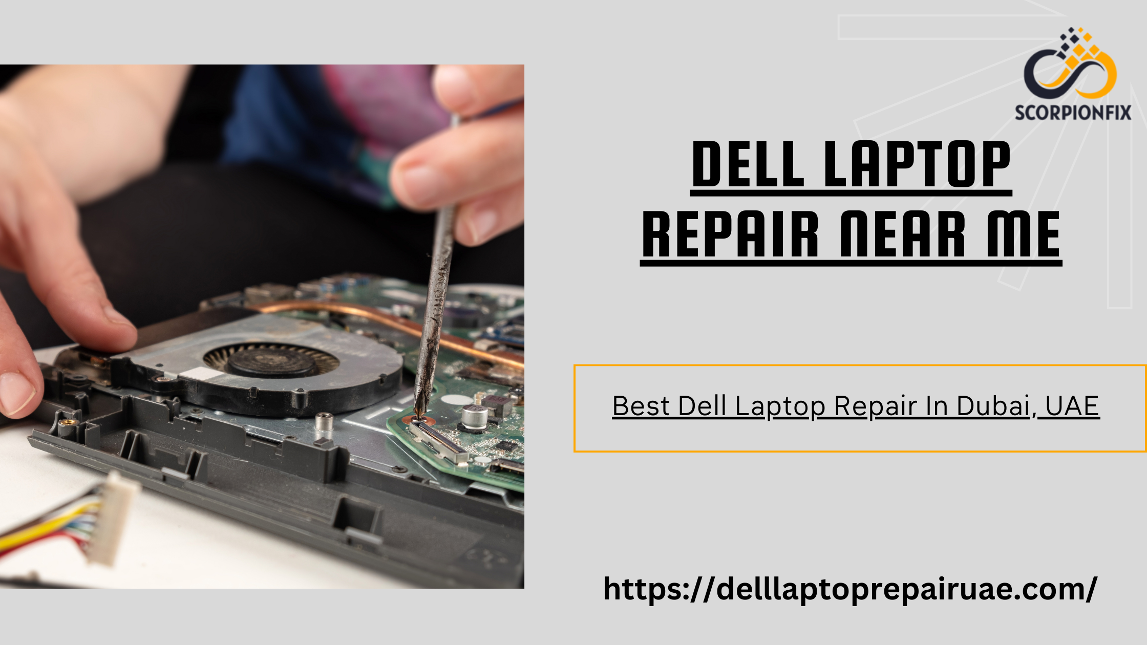 Efficient Dell Laptop Repair Services Near Me in Dubai